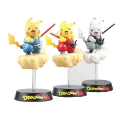 Pkm.store Pokemon Figuren-Pikachu Cosplay Dragon Ball Son Goku Figur (Ca. 18Cm)