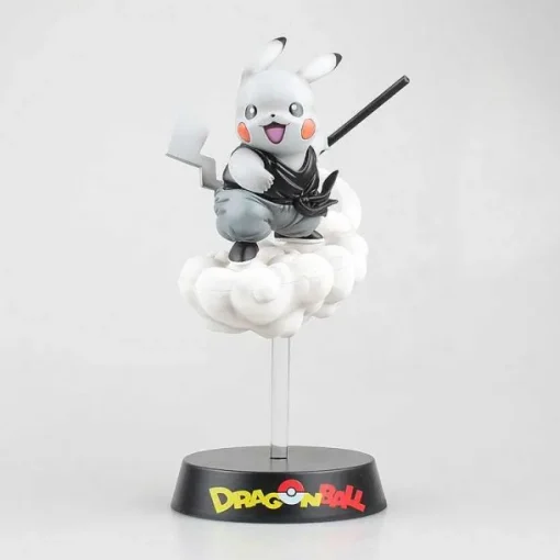 Pkm.store Pokemon Figuren-Pikachu Cosplay Dragon Ball Son Goku Figur (Ca. 18Cm)