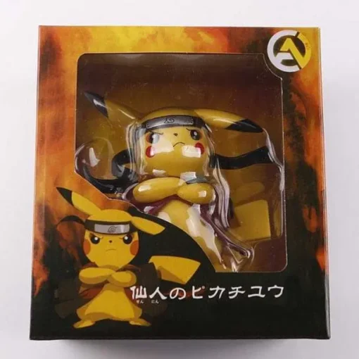 Pkm.store Pokemon Figuren-Pikachu Cosplay Naruto Uzumaki Figur (Ca. 15Cm)