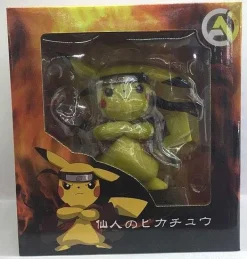 Pkm.store Pokemon Figuren-Pikachu Cosplay Naruto Uzumaki Figur (Ca. 15Cm)