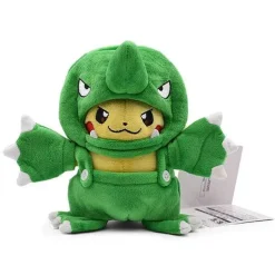 Pkm.store Pokemon Kuscheltiere-Pikachu Cosplay Plusch Figur (4 Motive, 18-20Cm)