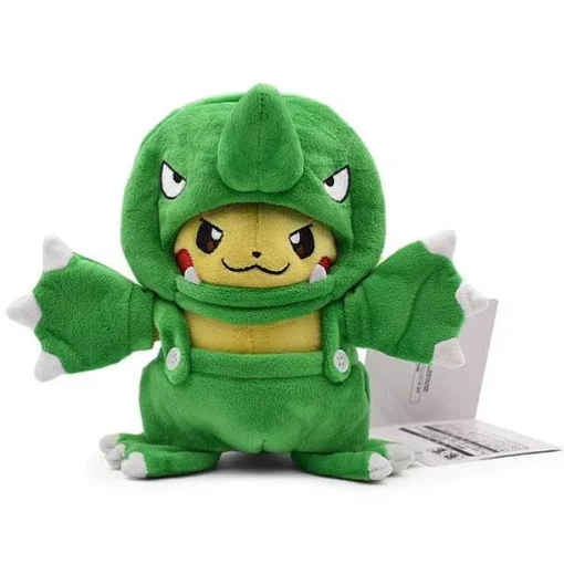Pkm.store Pokemon Kuscheltiere-Pikachu Cosplay Plusch Figur (4 Motive, 18-20Cm)