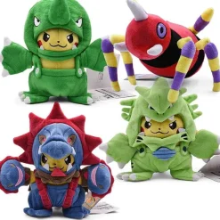Pkm.store Pokemon Kuscheltiere-Pikachu Cosplay Plusch Figur (4 Motive, 18-20Cm)
