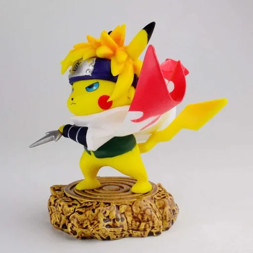 Pkm.store Pokemon Figuren-Pikachu Figur Cosplay Als Namikaze Minato (Ca. 10Cm)