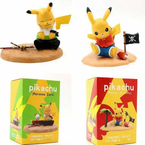 Pkm.store Pokemon Figuren-Pikachu Figuren (2 Motive)