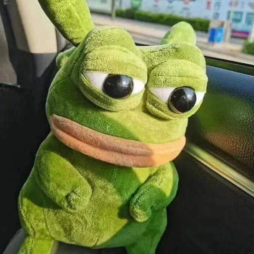 Pkm.store Pokemon Kuscheltiere-Pikachu, Glumanda, Bisasam U. A. Als Sad Frog Meme Cosplay Plusch Pokemon (Ca. 25Cm)