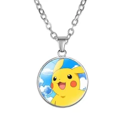 Pkm.store Sonstiges Merchandise-Pikachu Halskette Mit Anhanger - Viele Unterschiedliche Pokemon Motive