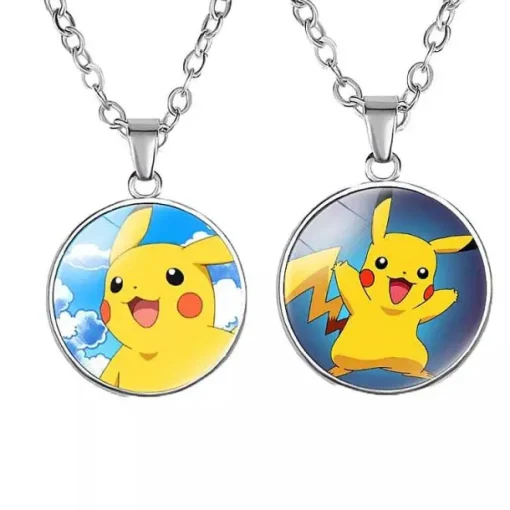 Pkm.store Sonstiges Merchandise-Pikachu Halskette Mit Anhanger - Viele Unterschiedliche Pokemon Motive