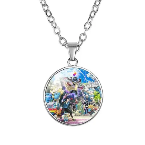 Pkm.store Sonstiges Merchandise-Pikachu Halskette Mit Anhanger - Viele Unterschiedliche Pokemon Motive