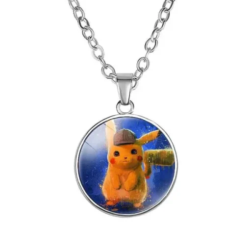 Pkm.store Sonstiges Merchandise-Pikachu Halskette Mit Anhanger - Viele Unterschiedliche Pokemon Motive