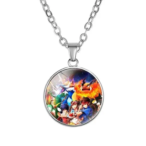 Pkm.store Sonstiges Merchandise-Pikachu Halskette Mit Anhanger - Viele Unterschiedliche Pokemon Motive