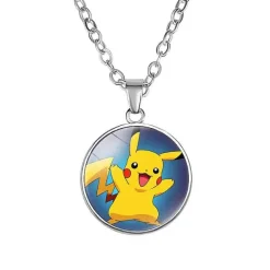 Pkm.store Sonstiges Merchandise-Pikachu Halskette Mit Anhanger - Viele Unterschiedliche Pokemon Motive