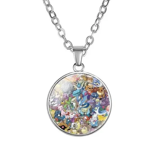 Pkm.store Sonstiges Merchandise-Pikachu Halskette Mit Anhanger - Viele Unterschiedliche Pokemon Motive