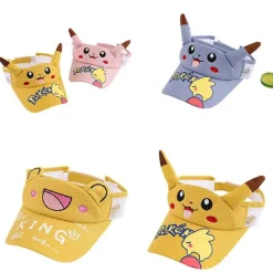Pkm.store Pokemon Mützen & Caps-Pikachu Kinder Sonnenschutz Cap - Ideal Fur Den Sommer Und Urlaub