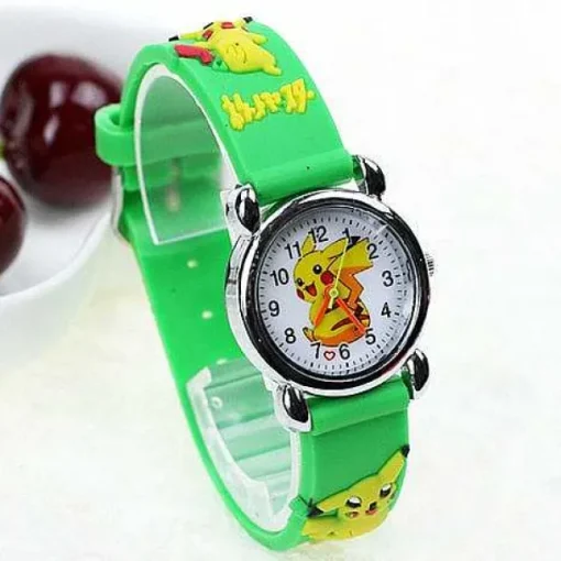 Pkm.store Sonstiges Merchandise-Pikachu Kinder Uhr In Verschiedenen Farben