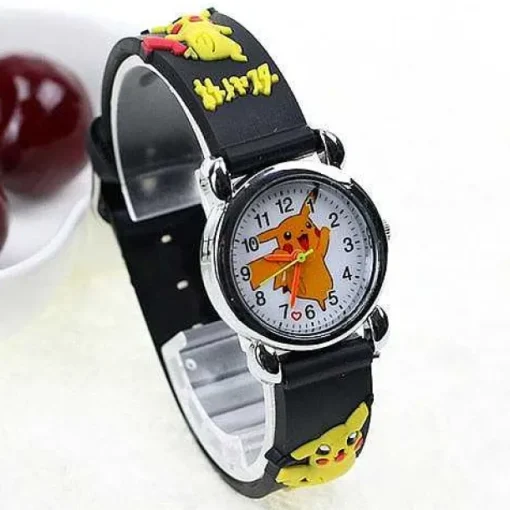 Pkm.store Sonstiges Merchandise-Pikachu Kinder Uhr In Verschiedenen Farben