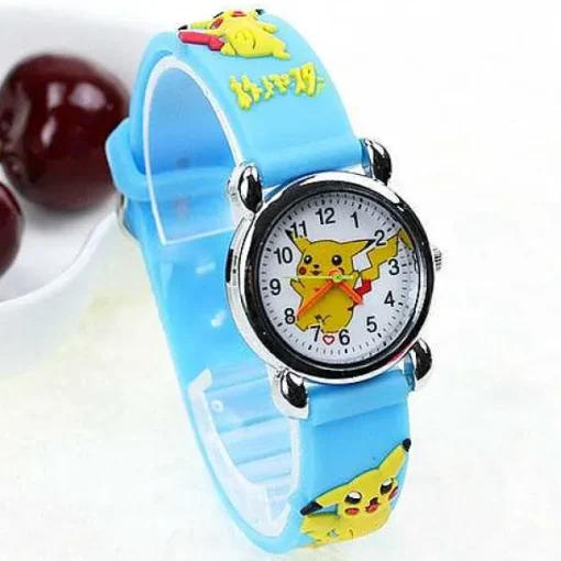 Pkm.store Sonstiges Merchandise-Pikachu Kinder Uhr In Verschiedenen Farben