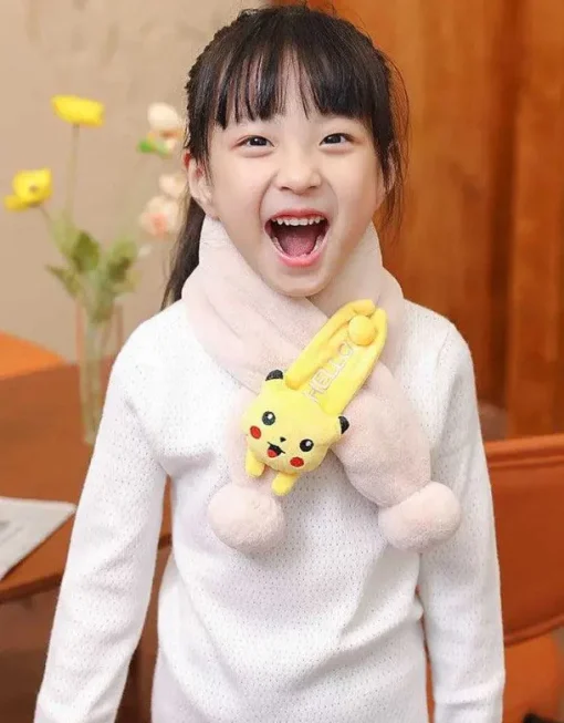 Pkm.store Herbst & Winter-Pikachu Kinder Winter Schal