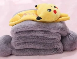 Pkm.store Herbst & Winter-Pikachu Kinder Winter Schal