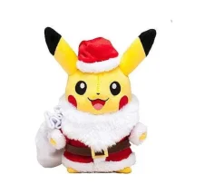 Pkm.store Pokemon Kuscheltiere-Pikachu Kuscheltier In Weihnachtlichen Motiven