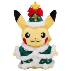Pkm.store Pokemon Kuscheltiere-Pikachu Kuscheltier In Weihnachtlichen Motiven