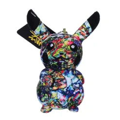 Pkm.store Pokemon Kuscheltiere-Pikachu Kuscheltier Pokemon Graffiti Look - 13Cm