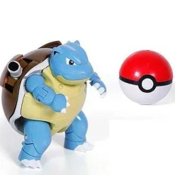 Pkm.store Pokeball & Pokebälle-Pikachu, Mewtu, Glurak, Bisasam Oder Turtok Figur Mit Pokeball