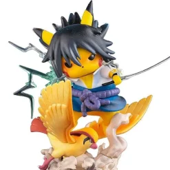 Pkm.store Pokemon Figuren-Pikachu Naruto Sasuke Haruno Sakura Itachi Figuren (Ca. 13Cm)