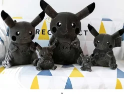 Pkm.store Detektiv Pikachu-Pikachu Plusch Pokemon Figur In Schwarz