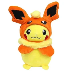 Pkm.store Pokemon Kuscheltiere-Pikachu Plusch Stofftier Cosplay Nachtara, Flamara, Psiana, Glaziola, Blitza Etc.