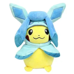 Pkm.store Pokemon Kuscheltiere-Pikachu Plusch Stofftier Cosplay Nachtara, Flamara, Psiana, Glaziola, Blitza Etc.