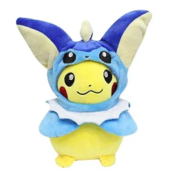 Pkm.store Pokemon Kuscheltiere-Pikachu Plusch Stofftier Cosplay Nachtara, Flamara, Psiana, Glaziola, Blitza Etc.