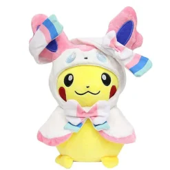 Pkm.store Pokemon Kuscheltiere-Pikachu Plusch Stofftier Cosplay Nachtara, Flamara, Psiana, Glaziola, Blitza Etc.