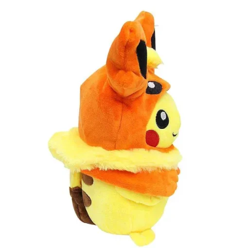 Pkm.store Pokemon Kuscheltiere-Pikachu Plusch Stofftier Cosplay Nachtara, Flamara, Psiana, Glaziola, Blitza Etc.