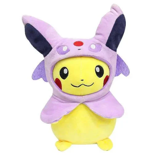 Pkm.store Pokemon Kuscheltiere-Pikachu Plusch Stofftier Cosplay Nachtara, Flamara, Psiana, Glaziola, Blitza Etc.