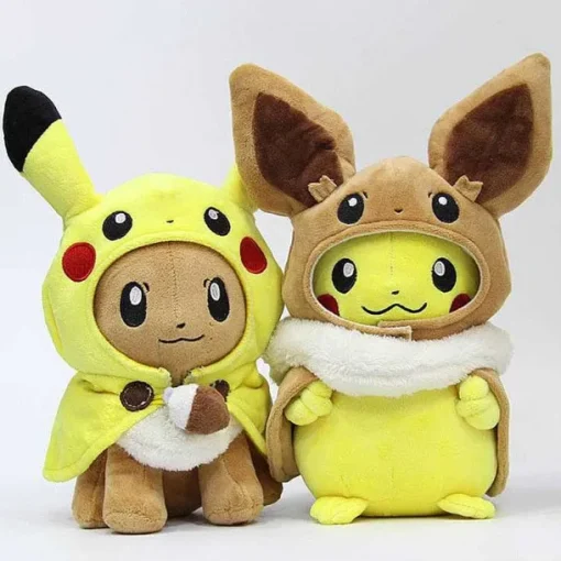Pkm.store Pokemon Kuscheltiere-Pikachu Plusch Stofftier Cosplay Evoli / Gengar (Ca. 28Cm)
