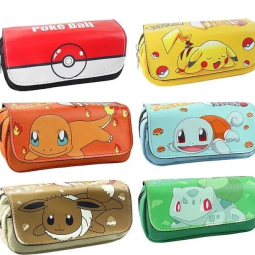 Pkm.store Sonstiges Merchandise-Pikachu, Pokeball, Evoli, Schiggy U. A. Federmappen
