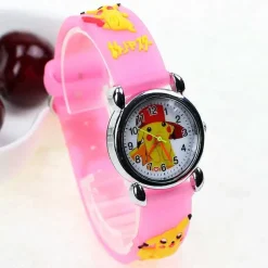 Pkm.store Uhren Und Wecker-Pikachu Pokemon Armbanduhr Fur Kinder (4 Farben Zur Auswahl)