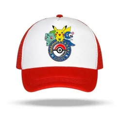 Pkm.store Pokemon Mützen & Caps-Pikachu Pokemon Baseball Mützen In Vielen Motiven Fur Kinder Oder Erwachsene