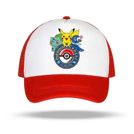 Pkm.store Pokemon Mützen & Caps-Pikachu Pokemon Baseball Mützen In Vielen Motiven Fur Kinder Oder Erwachsene