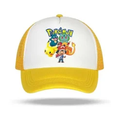 Pkm.store Pokemon Mützen & Caps-Pikachu Pokemon Baseball Mützen In Vielen Motiven Fur Kinder Oder Erwachsene