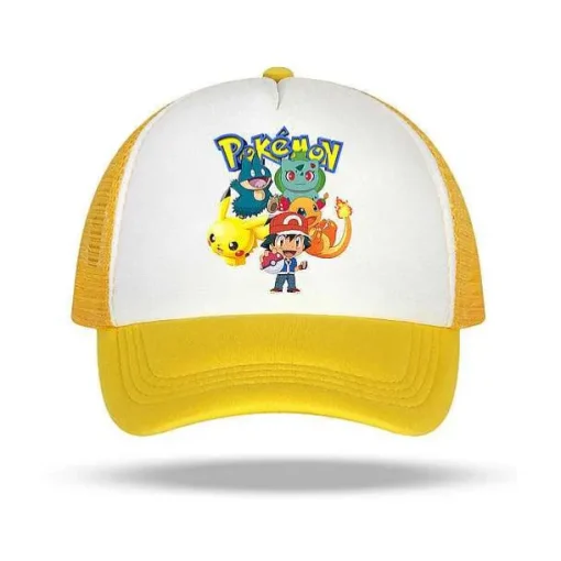 Pkm.store Pokemon Mützen & Caps-Pikachu Pokemon Baseball Mützen In Vielen Motiven Fur Kinder Oder Erwachsene