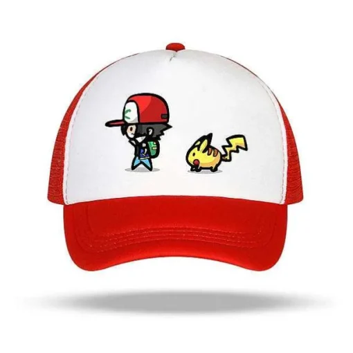 Pkm.store Pokemon Mützen & Caps-Pikachu Pokemon Baseball Mützen In Vielen Motiven Fur Kinder Oder Erwachsene