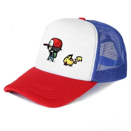 Pkm.store Pokemon Mützen & Caps-Pikachu Pokemon Baseball Mützen In Vielen Motiven Fur Kinder Oder Erwachsene
