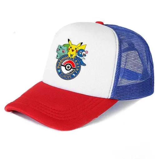 Pkm.store Pokemon Mützen & Caps-Pikachu Pokemon Baseball Mützen In Vielen Motiven Fur Kinder Oder Erwachsene
