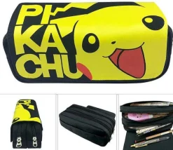 Pkm.store Sonstiges Merchandise-Pikachu Pokemon Canvas Federtasche