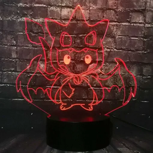 Pkm.store Pokemon Lampen & Nachtlichter-Pikachu Pokemon Cosplay 3D Led Lampe Mit Farbwechsel