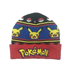 Pkm.store Herbst & Winter-Pikachu Pokemon Kinder Mutze Beanie