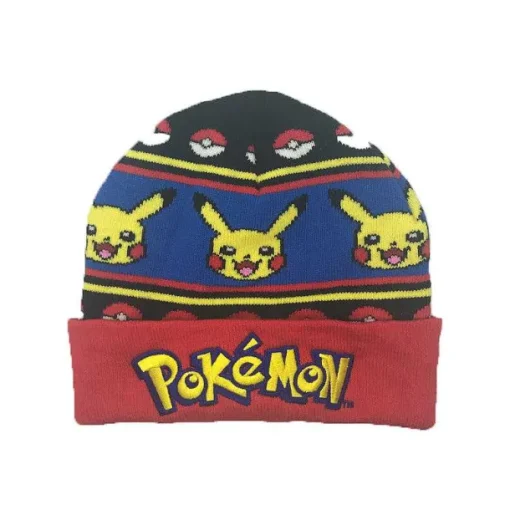 Pkm.store Herbst & Winter-Pikachu Pokemon Kinder Mutze Beanie