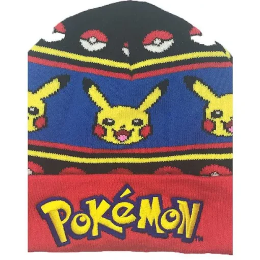 Pkm.store Herbst & Winter-Pikachu Pokemon Kinder Mutze Beanie